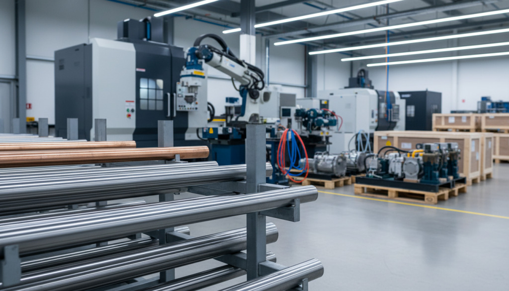 Wybór i zastosowanie prętów i rur do siłowników hydraulicznych