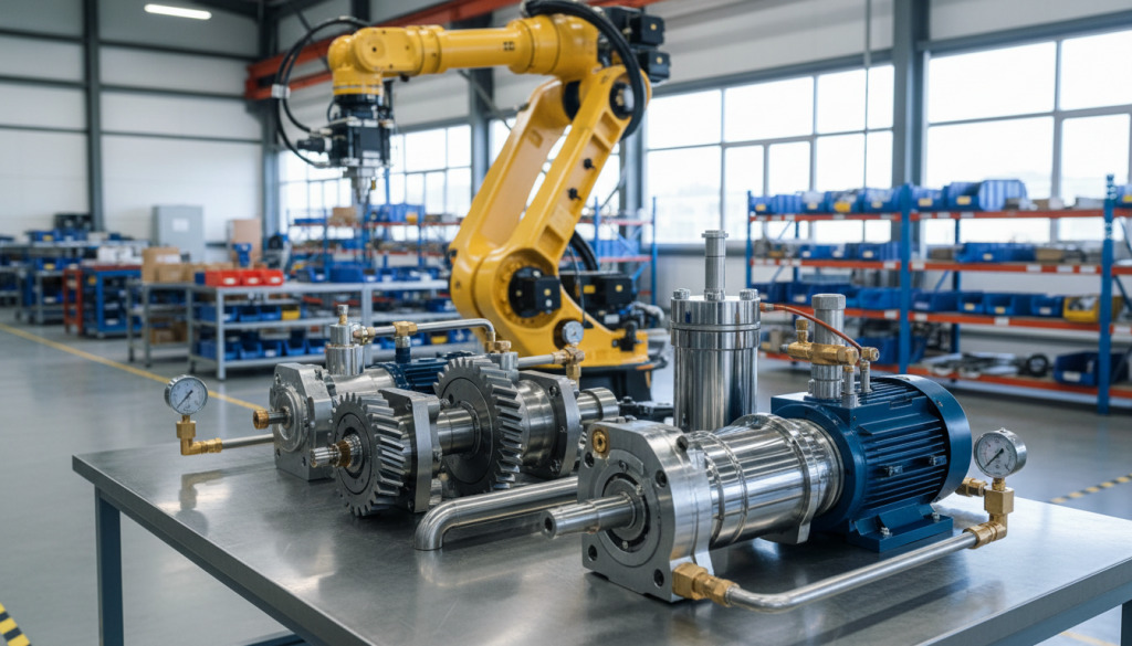 Pompy Hydrauliczne: Rodzaje, Wybór i Zastosowanie w Przemyśle
