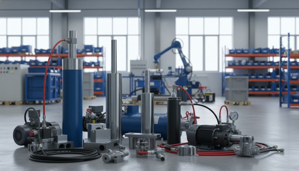 Siłowniki Hydrauliczne: Wybór, Typy i Kluczowe Zastosowania