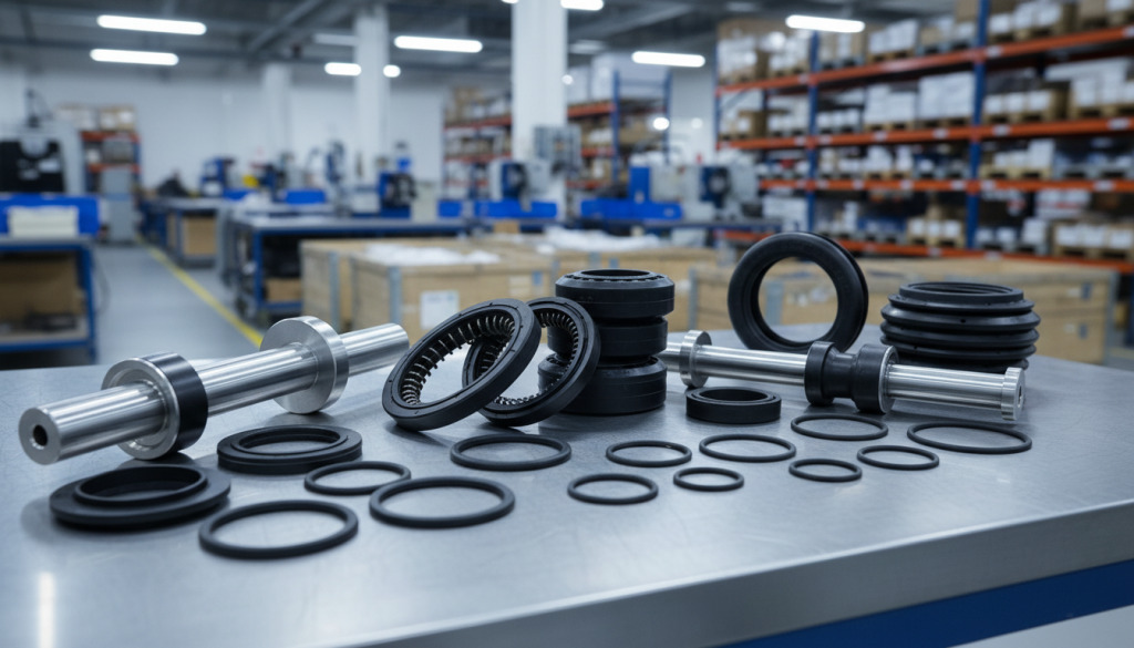 Pierścienie Zgarniające Typu ZZ: Materiały i Wybór w Hydraulice