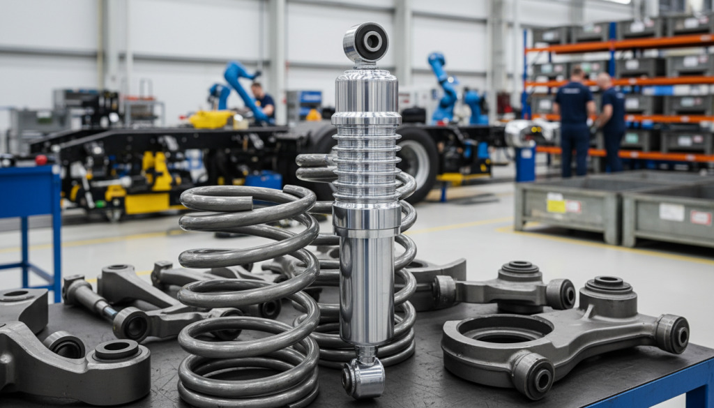 Niezawodne Zawieszenie Ciężarówek: Wybór i Konserwacja Części