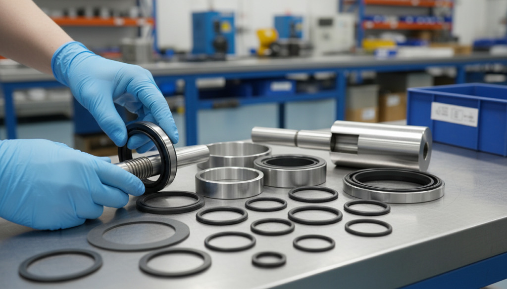 Konserwacja i Wymiana Pierścieni Prowadzących w Hydraulice