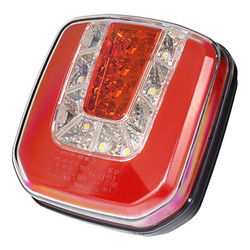 WAŚ LAMPA TYLNA ZESPOLONA DIODOWA L/P PODŚWIETLENIE TABLICY, 12/24V W146T
