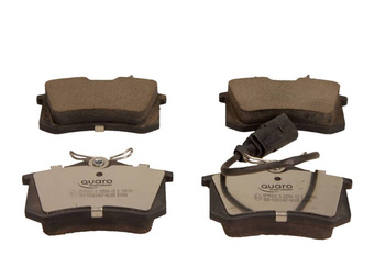 QUARO KLOCKI HAMULCOWE VW TYŁ SHARAN 00- Z CZUJNIKAMI SILVER CERAMIC