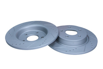 MAXGEAR TARCZA HAM. FORD T. FOCUS 04-/C-MAX/S40/V50/C30 280MM NAWIERCANA I NACINANA, Z POWŁOKĄ ANTYKOROZYJNĄ