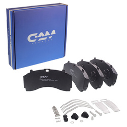 Klocki Hamulcowe GAM MB ACTROS MP3/4/5 -2010R- PRZÓD 245X112,5X30/35MM WVA29246