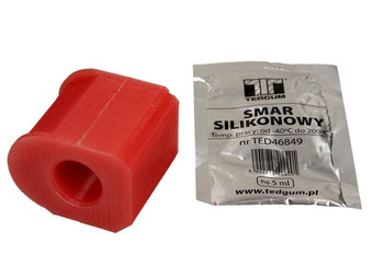 TED-GUM - Guma stabilizatora - Renault 19/Clio/Kangoo/Scenic - Przód Poliuretan 00587365