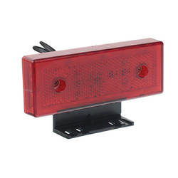 WAŚ LAMPA OBRYSOWA CZERWONA DIODOWA Z UCHWYTEM W202 - CZ