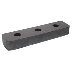 ODBÓJ DOJAZDOWY 385X95X45X120MM 3 OTWORY OD385X95X45