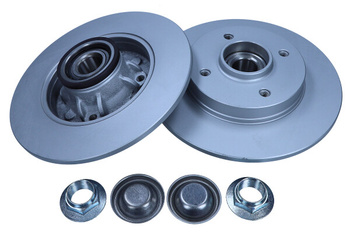 QUARO Tarcza hamulcowa PEUGEOT 308 07- 2,0HDI TYŁ z łożyskiem, powłoka antykorozyjna QD8486