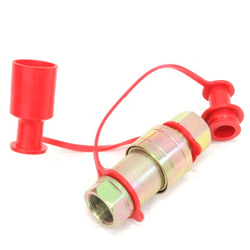 Szybkozłącze hydrauliczne grzybkowe KPL. WTYCZKA+GNIAZDO METALOWE, M22X1,5 00296