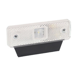 HORPOL LAMPA OBRYSOWA BIAŁA DIODOWA Z UCHWYTEM, 12/24V, BEZ RAMKI LD499