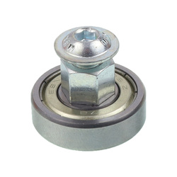 ROLKA DACHU EDSCHA ECO LITE PLUS FI24X7MM, DŁUGOŚĆ 15,5MM, METALOWA 1016741