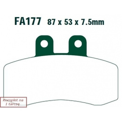 EBC Klocki Hamulcowe Motocyklowe EBCFA177 APRILIA PEGASO 650 (91-96)