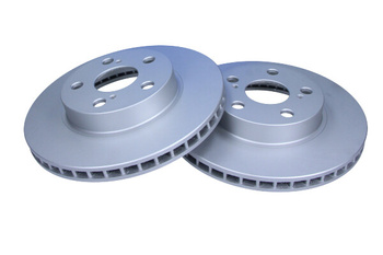 QUARO Tarcza hamulcowa TOYOTA PRIUS QD2522 przednia, 1.5, 2003-2009, z powłoką antykorozyjną