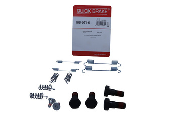QUICK BRAKE Sprężyny szczęk hamulcowych QB105-0716 - Mercedes Tył W203/S203 04-07