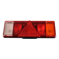 WAŚ LAMPA TYLNA ZESP. 5-SEGM. PRAWA(TRÓJKĄT) Z GNIAZDEM W09DP