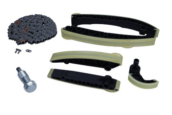 FEBI Zestaw Łańcucha Rozrządu FE49461 do MERCEDES OM642 z napinaczem (ze spinką)