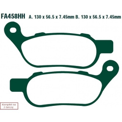 EBC KLOCKI HAM. MOTO.  HARLEY DAVIDSON® FXDL LOW RIDER (08-09)/  FXDF FAT BOB (08-14)