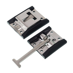 TRZYMACZ (BLOKADA/STOPER/OGRANICZNIK) DRZWI CHŁODNI, KONTENERA, NACZEPY TTCOINOX