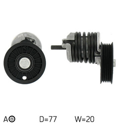 SKF NAPINACZ PASKA WIELOROWKOWEGO VKM31034 VW 1.9 TDI (PASSAT 1.9TDI)