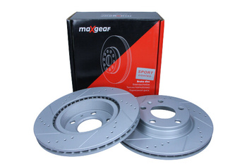 MAXGEAR TARCZA HAM. VW P. A4/PASSAT 1,9TDI 96- 280X22 NAWIERCANA I NACINANA, Z POWŁOKĄ ANTYKOROZYJNĄ