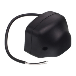 HORPOL LAMPA OŚWIETLENIA TABLICY REJESTRACYJNEJ DIODOWA, KLOSZ BIAŁY, CZARNA, 12/24V LTD229