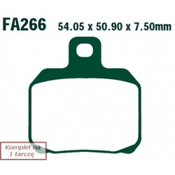 EBC KLOCKI HAM. MOTO. BOMBARDIER/BRP TRAXTER (4X4) (99-00)