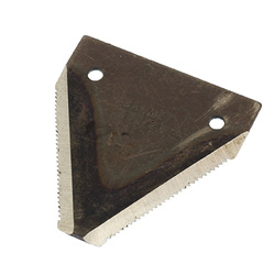 BALMET NOŻYK ZĄBKOWANY BIZON, CLAAS, DEUTZ, JOHN DEERE, 76X80X2,5MM, FI 5,75MM S80-2,5 S80-2,5