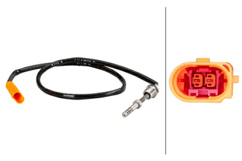 HELLA CZUJNIK TEMPERATURY SPALIN 6PT010376-101 VW GOLF 2.0TDI 03-