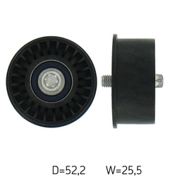 SKF ROLKA PROWADZĄCA PASKA ROZRZĄDU VKM25156 OPEL ZAFIRA 1.4-1.8 16V 98-