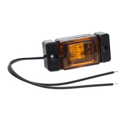 WAŚ LAMPA OBRYSOWA POMARAŃCZOWA DIODOWA 12/24V W60P