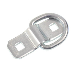 GMP - UCHWYT MOCOWANIA ŁADUNKU PODŁOGOWY, OWALNY TYP D, 2 OTWORY MONTAŻOWE, WYMIARY PODSTAWY 70MM X 25MM GMPUML0096H