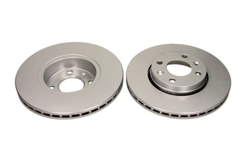 QUARO Tarcza Hamulcowa QD1323 Przód z Powłoką Antykorozyjną do Renault Clio 05-, Thalia, Modus / Nissan Micra 03-