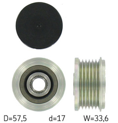 SKF Koło Pasowe Alternatora PEUGEOT / CITROEN C5 01-, XSARA 01- VKM03302