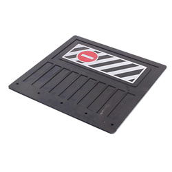 FARTUCH (CHLAPACZ) PRZECIWBŁOTNY ZNAK `ZAKAZ` 400X400MM FPZAKAZ