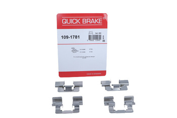 QUICK BRAKE Zestaw Instalacyjny Klocków Hamulcowych QB109-1781 OPEL TYŁ INSIGNIA 08-