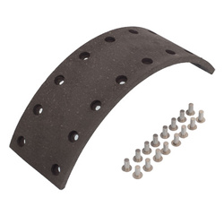 GMP OKŁADZINA HAM. STAR 200,1142 PRZÓD/TYŁ 120X10,5X401MM Z NITAMI W ZESTAWIE WVA90008