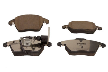 QUARO Klocki Hamulcowe QP9849C SILVER CERAMIC Przód VW CC/Golf/Jetta/Passat/Touran (03-), Klocek Zewnętrzny 155mm