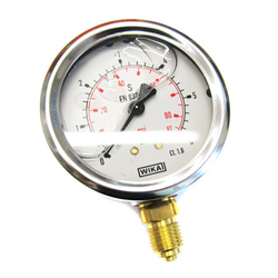 WIKA Manometr 1/4 dół, 0- 6 BAR B711-W063006D