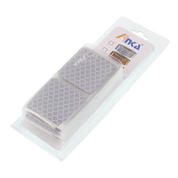 DM TAŚMA ODBLASKOWA ODCINEK 4MB BIAŁA III GENERACJA, PRZERYWANA, KONTUROWA GMP9610SA-4