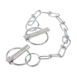 GMP PRZETYCZKA ZABEZPIECZAJĄCA PODWÓJNA Z ŁAŃCUSZKIEM I KÓŁKIEM SRĘŻYNUJĄCYM, C-330, C-360 GMP42390070H