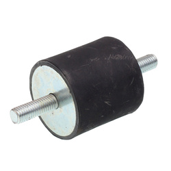 ODBÓJ GUMOWY M10/50X50MM 2 ŚRUBY ODG1050X50