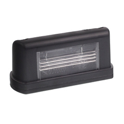 FRISTOM LAMPA OŚWIETLENIA TABLICY REJESTRACYJNEJ, OBUDOWA CZARNA FT-022