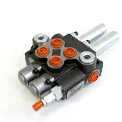 BADESTNOST ROZDZIELACZ HYDRAULICZNY 2-SEKCYJNY 40L/MIN, Z KITAMI 02P401A1A1GV1