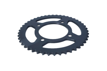 JT ZĘBATKA NAPĘDZANA TYŁ MOTO STALOWA OCYNKOWANA CZARNA