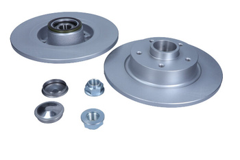 QUARO Tarcza Hamulcowa QD8737 - Renault Tył Grand Scenic 09-, Kpl. z Łożyskiem ABS, z Powłoką Antykorozyjną