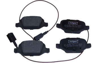 MAXGEAR Klocki Hamulcowe Tył Fiat Punto/500 1.4-1.8/1.9 JTD 99- 19-3660