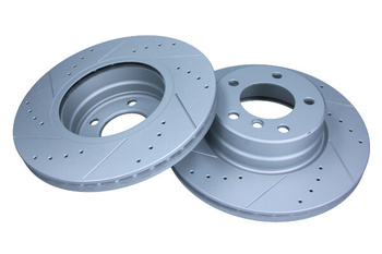 MAXGEAR Tarcza hamulcowa SPORT 19-1053SPORT BMW przód E60/E61 nawiercana i nacinana, z powłoką antykorozyjną
