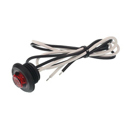 HORPOL LAMPA OBRYSOWA CZERWONA DIODOWA 1-LED, 12/24V LD2630